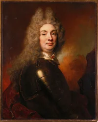 Portrait of a Nobleman in Armour, Wearing a Red Cloak