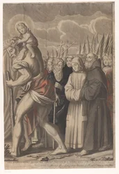Triumphal Procession of Christ with Figures from the Old and New Testament