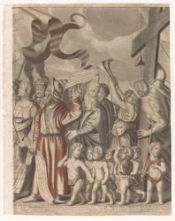 Triumphal Procession of Christ with Figures from the Old and New Testament (Fourth Part)