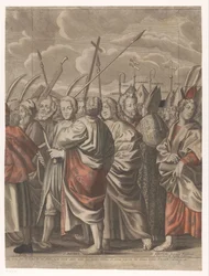 Triumphal Procession of Christ with Figures from the Old and New Testament (Seventh Part)