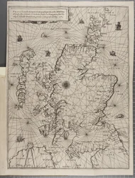 Map, from The Navigation of King James V, Round Scotland, the Orkney Isles, and the Hebrids or Western Isles: Under the Conduct of That Excellent Pilot Alexander Lindsay