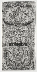 Ornament Panel Inscribed Victoria Augusta