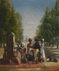 Servants at a Pump