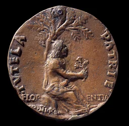 Medallion representing Lorenzo de Medici, known as the Magnificent