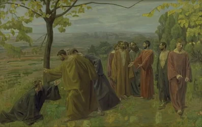 The Blind Man at the Wayside Implores Jesus to Show Mercy