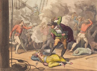 Cort Adeler Kills the Turkish Admiral