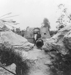 Langer Max, German Rail Mounted Siege Gun, Moere, Near Ostend, Belgium, World War I