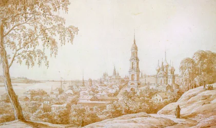 View of Kostroma, Russia