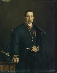 Portrait of the artist Pyotr Basin 1794-1881