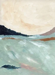 Abstract Coastal Landscape