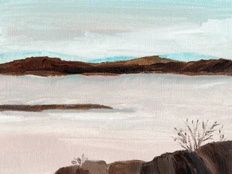 Misty Mountain Lake