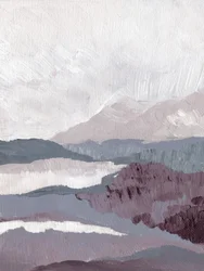 Muted Mountain Layers