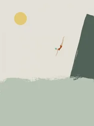 Ocean Cliff Dive