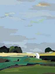 Serene Country Landscape