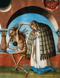 Death with the Canon (detail)