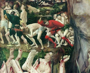 The Martyrdom of the Ten Thousand (detail)