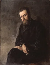 Portrait of the Author Gleb Uspensky