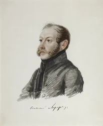 Portrait of Decembrist Nikolai Lorer
