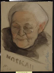 Portrait of Clara Zetkin