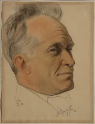 Portrait of Alexander Dmitrievich Tsiurupa