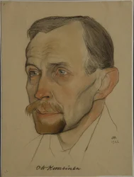 Portrait of Otto Wilhelm Wille Kuusinen