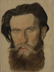 Portrait of Otto Y. Schmidt, 1921-1922