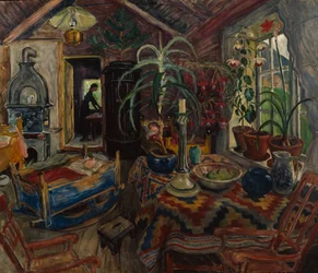 Interior with a Cradle, c.1925