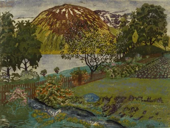 June night in the garden
