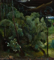 Woman in Forest