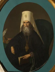 Portrait of the Metropolitan Filaret of Moscow 1782-1867, 1860s
