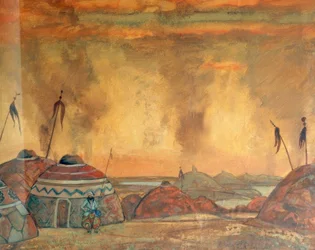 Borodin, Prince Igor / Stage by Roerich