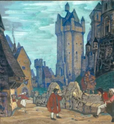 In Front of the Castle