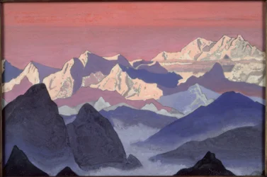 Kangchenjunga (Painting by N.K. Roerich)