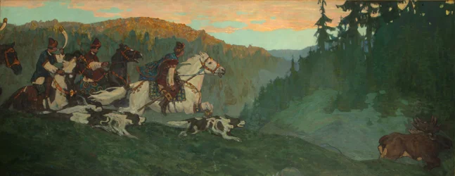Morning Hunt of Grand Prince