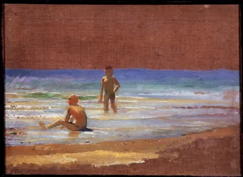 Boys on the Seashore