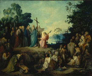 Saint Andrew the Apostle Erects a Cross on Kiev Heights