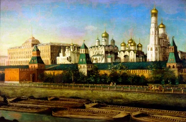 View of the Moscow Kremlin