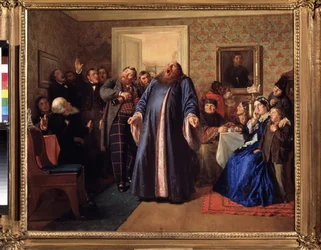 A Protodeacon at the Merchant