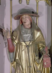 The Isenheim Altarpiece, Saint Jerome (detail of Saint Jerome)