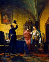 False Dmitry Takes an Oath of Allegiance to King Sigismund III Vasa