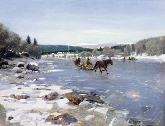 Hauling Timber