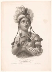 Personification of America