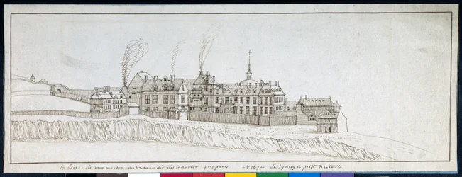 The Abbey of Montmartre, with Chimneys Smoking