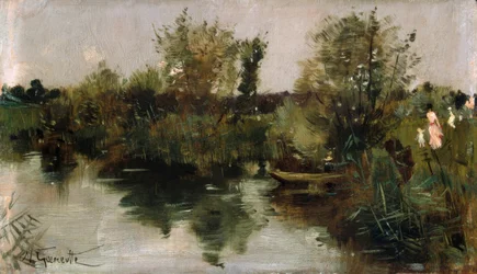Idyllic River Landscape