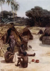 A Village in Santo, New Hebrides