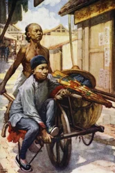 China: A wheelbarrow