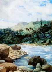 Scenery in Eromanga, New Hebrides