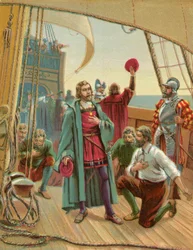 Columbus Discovering America