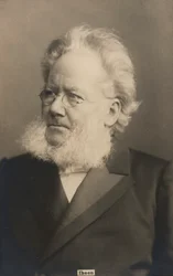 Henrik Ibsen, Norwegian playwright and poet