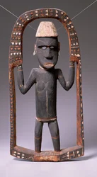 Figure from Canoe House, Solomon Islands